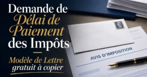 Demander un délai de paiement des impôts : modèles de lettres gratuits à envoyer