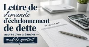 Demander un échelonnement de dette à un créancier : 3 modèles de lettres gratuits