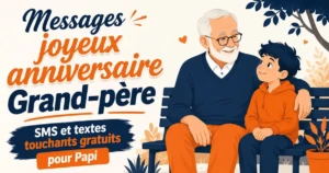 Messages Joyeux Anniversaire Grand-Père : 60 Textes Touchants Gratuits (SMS, Cartes, Fête des Grands-Pères)