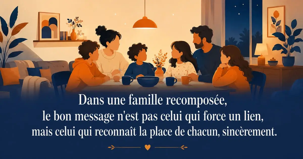 Message pour la belle-famille : citation touchante pour belle-mère et beau-père
