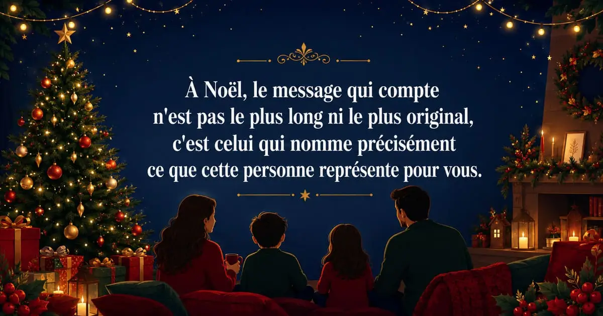 Joyeux Noel Famille 2026 : Messages Touchants pour Parents, Enfants et Grands-Parents