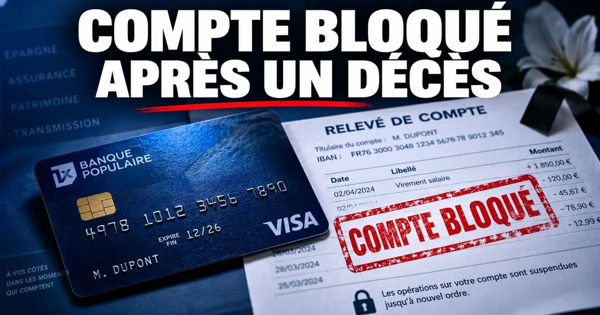 Clôture de compte bancaire après un décès : la procédure 2026 lettre clôture compte bancaire après décès
