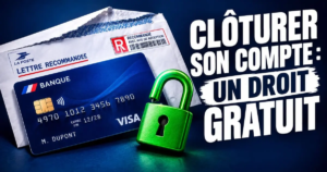 Compte bancaire : la lettre et le mail pour le clôturer sans frais ni justification