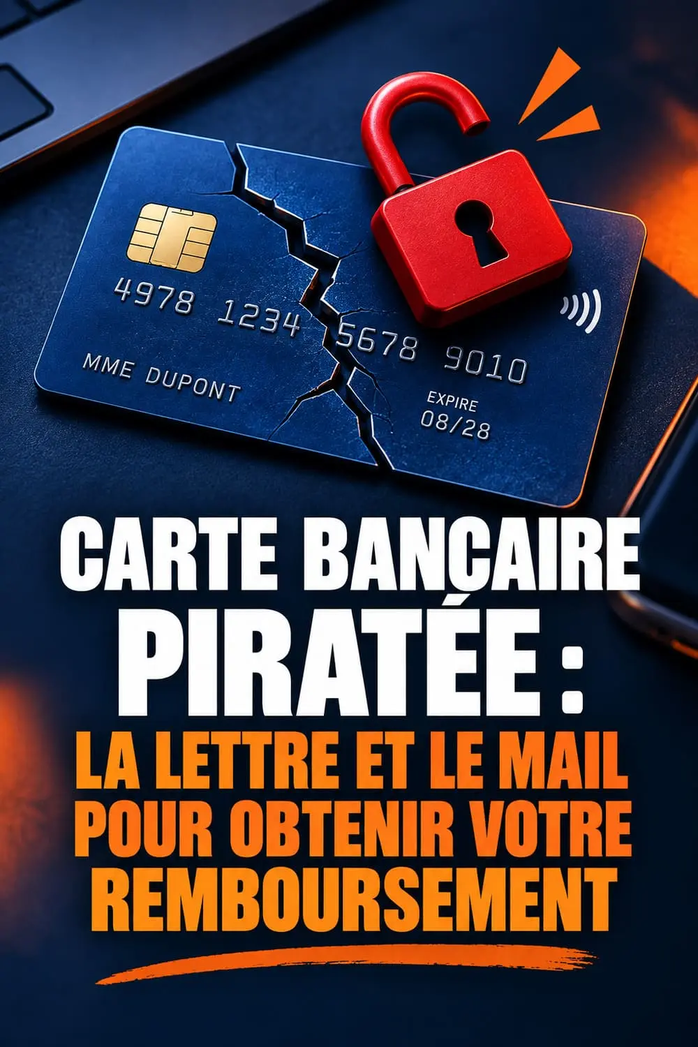 modèle lettre et mail contestation paiement frauduleux carte bancaire