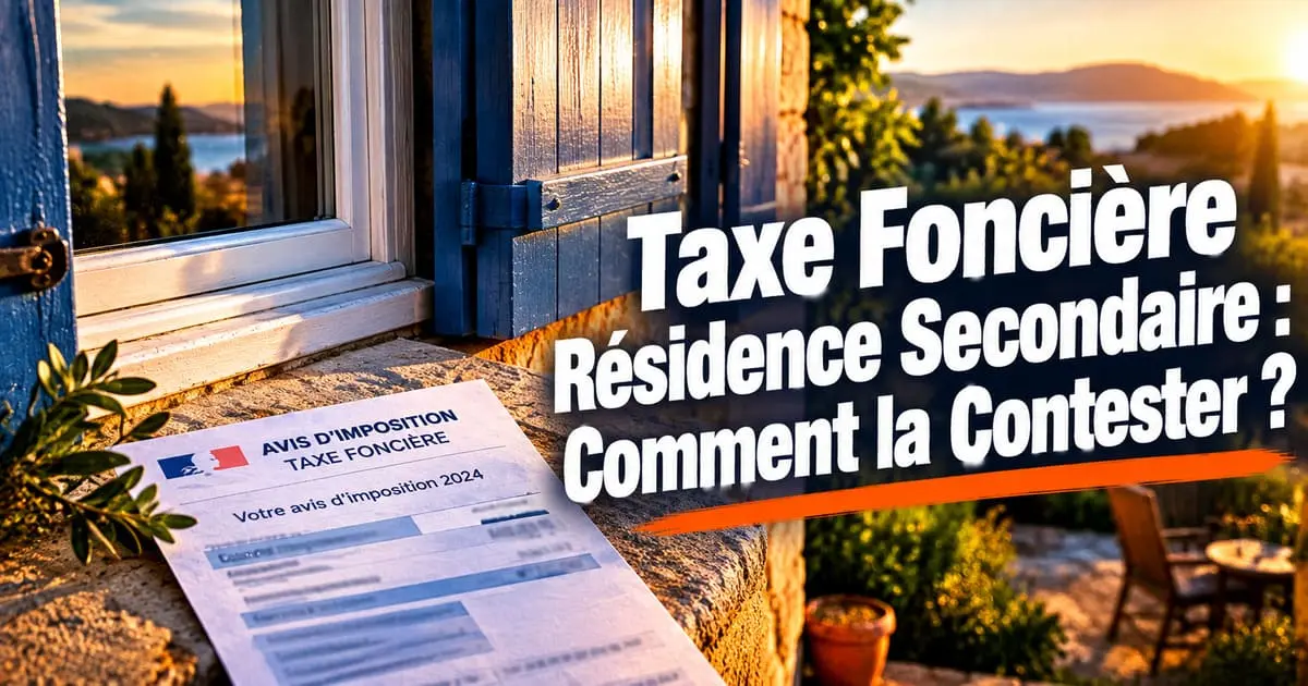 lettre contestation taxe foncière résidence secondaire modèle gratuit