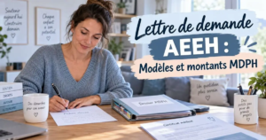 Comment rédiger une lettre de demande d&rsquo;AEEH et obtenir le bon complément MDPH en 2026 ?