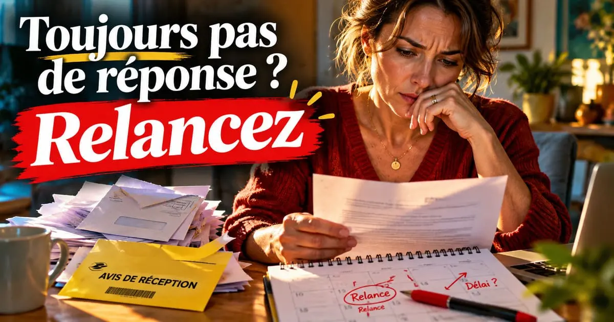 Lettre de relance et de réclamation : 9 modèles gratuits pour relancer une demande sans réponse