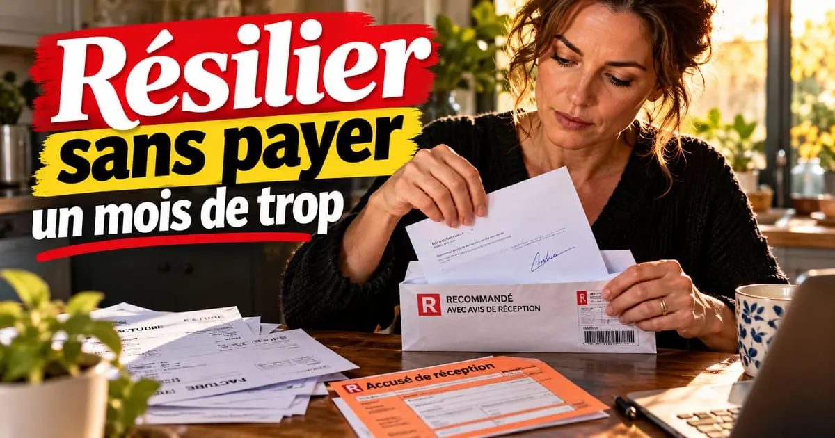 Lettre de résiliation de contrat : modèles gratuits, délais et envoi en recommandé sans erreur