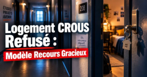 Recours Gracieux Contre un Refus de Logement CROUS : Modèle de Lettre Gratuit 2026
