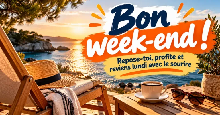 Comment souhaiter un bon week-end : SMS, messages et réponses