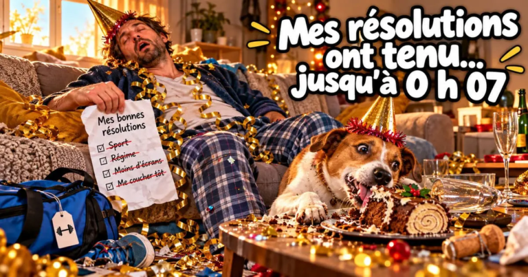 Bonne année humour : 100 vœux 2027 drôles, de l&rsquo;autodérision à l&rsquo;humour noir, à copier