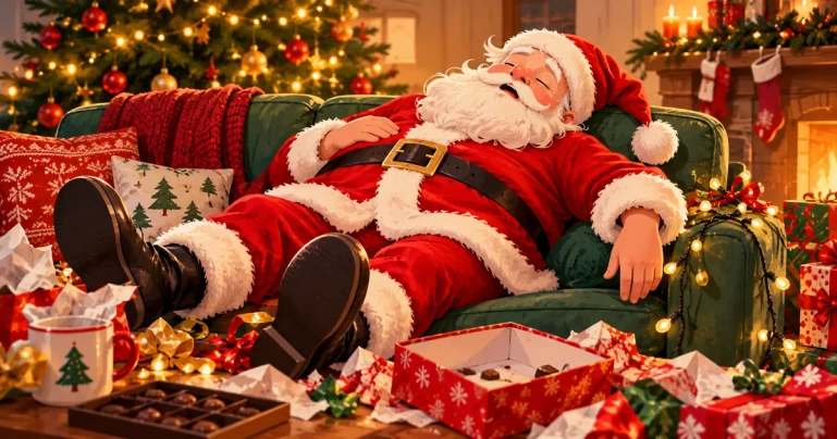 Messages de Noël drôles : 153 textes rigolos, SMS et blagues pour faire rire au réveillon