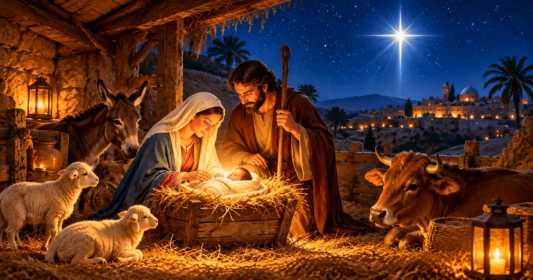 Messages de Noël religieux : 140 vœux chrétiens, versets bibliques et prières pour croyants