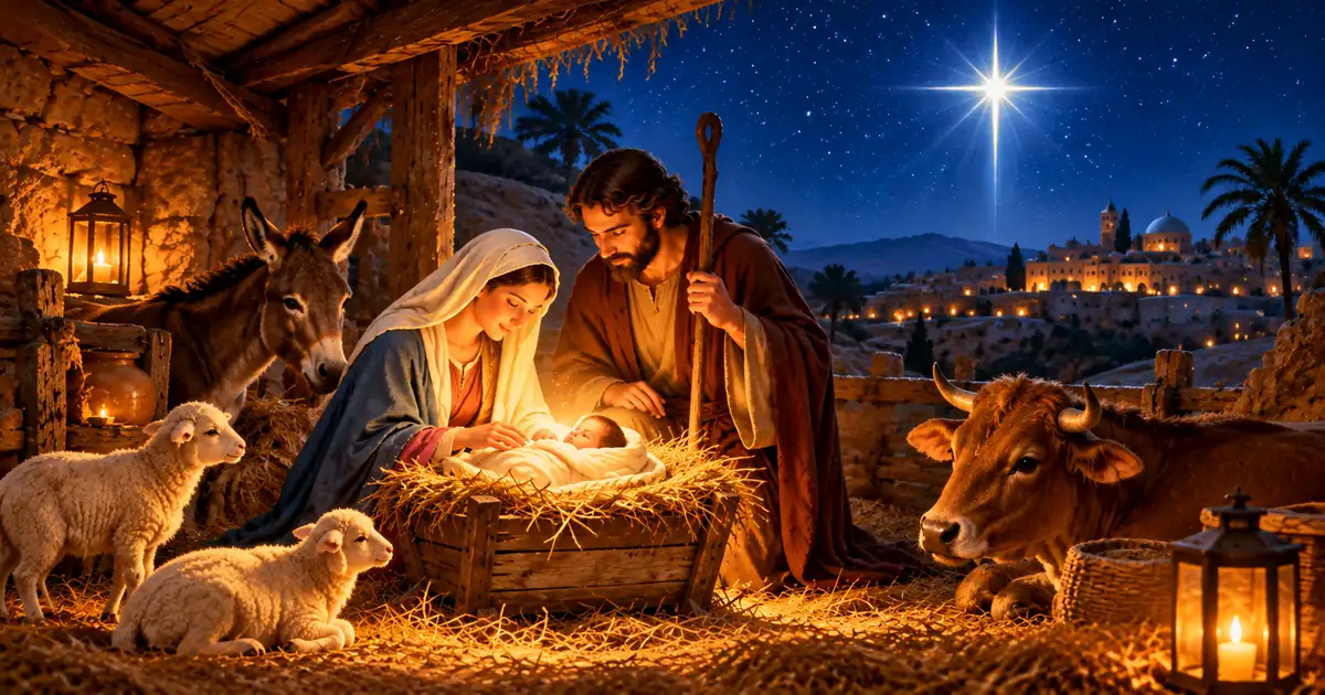Messages de Noël religieux : 140 vœux chrétiens, versets bibliques et prières pour croyants