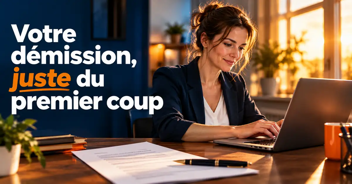 Lettre de démission en ligne : remplissez, elle s’écrit sous vos yeux