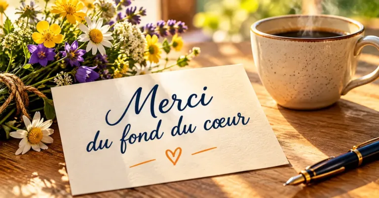 Comment dire merci : petits mots, messages et lettres de remerciement