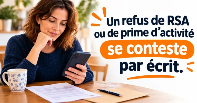 Refus, suspension du RSA ou de la prime d&rsquo;activité : comment contester ?