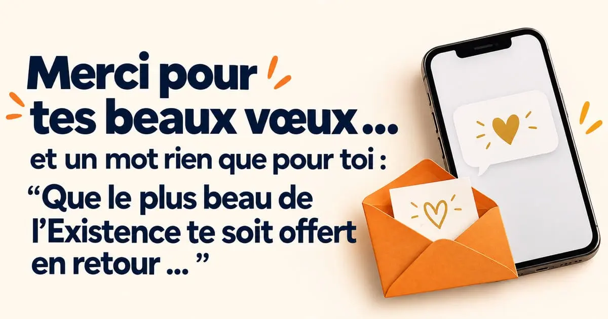 Répondre aux vœux : 83 messages pour remercier un ami, sa famille, un collègue ou un client