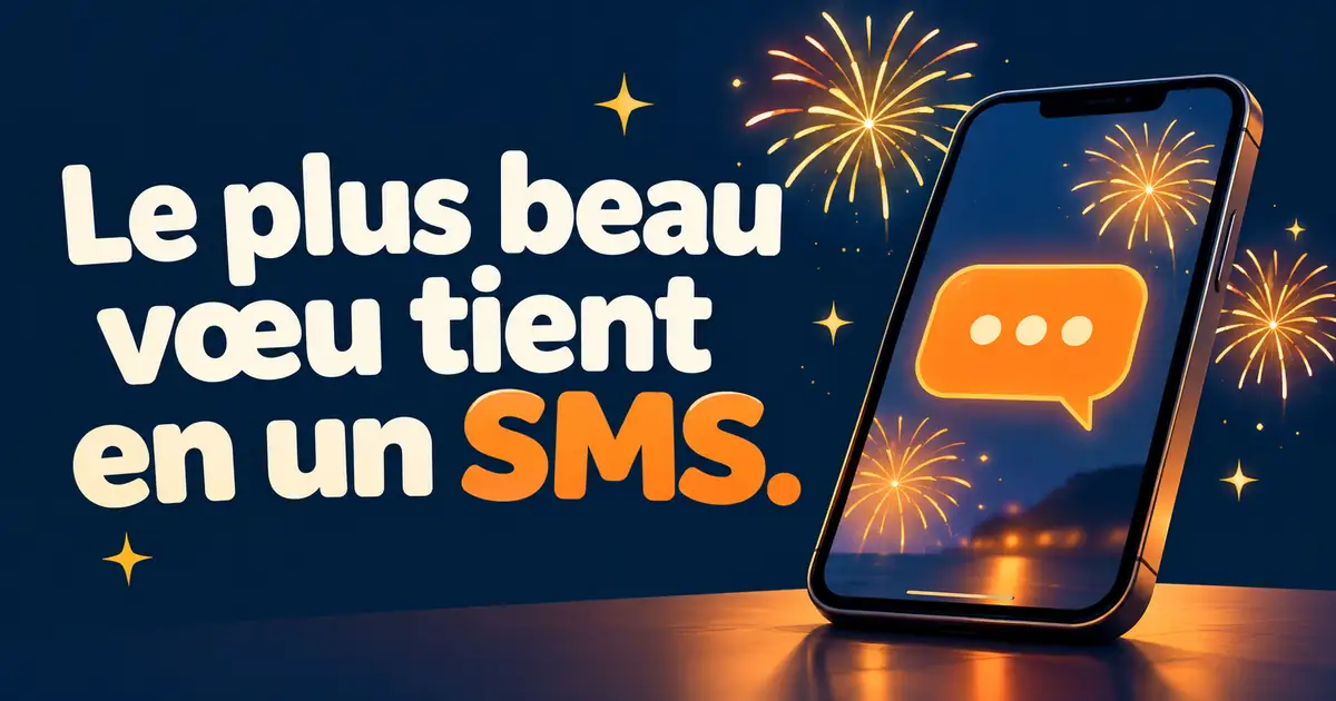 SMS de bonne année courts pour 2027 : un message pour chaque personne et chaque moment