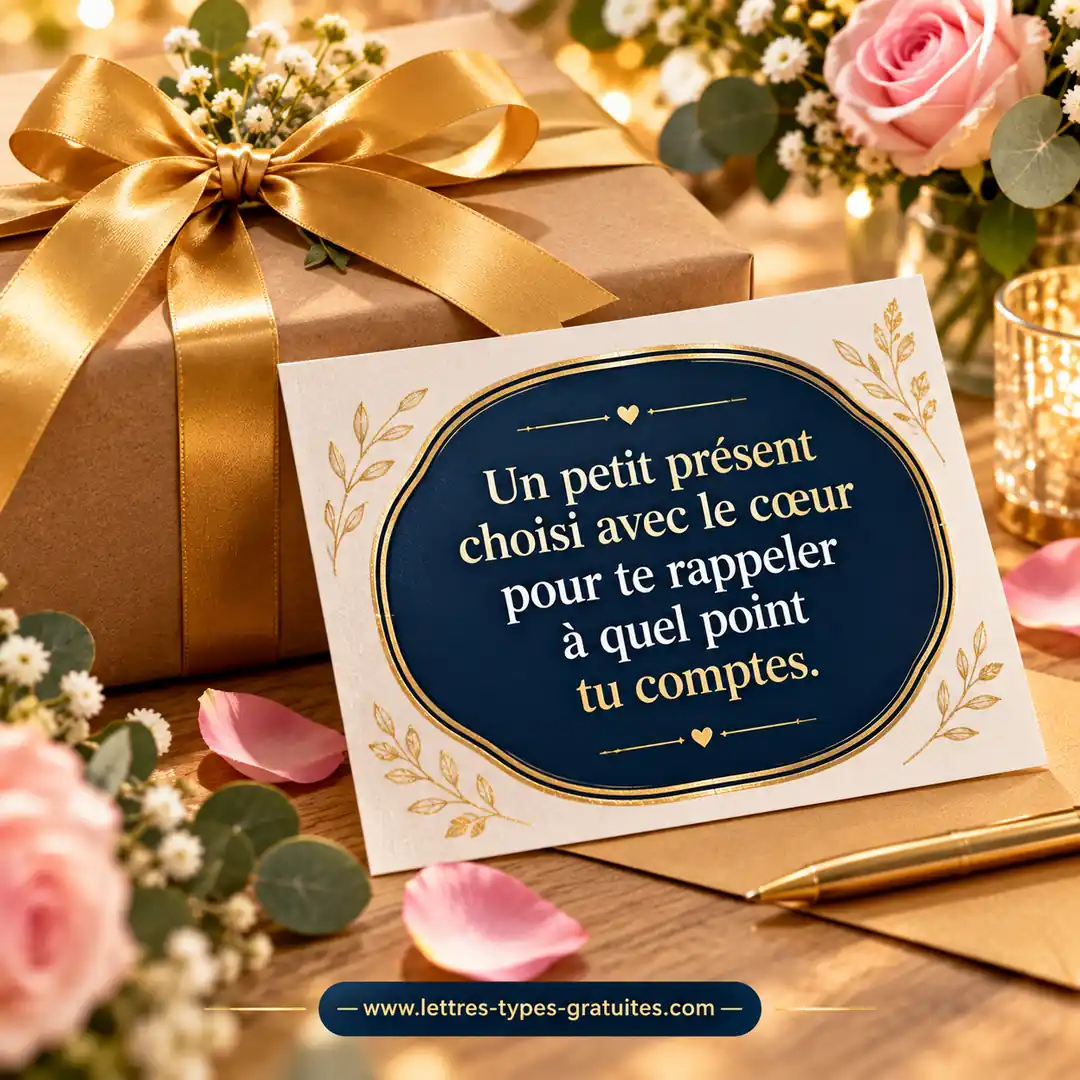 Texte pour accompagner un cadeau d'anniversaire et idées cadeaux Texte pour accompagner un cadeau d'anniversaire : modèles de petits mots pour offrir un cadeau
